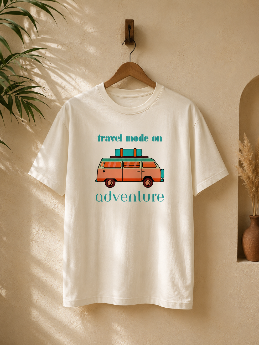 Travel Mode On (Off White)