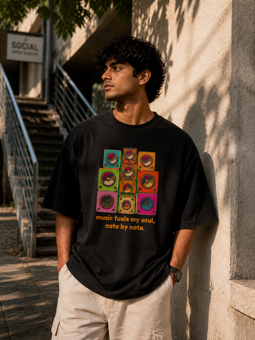 Music Fuels My Soul - (Black)