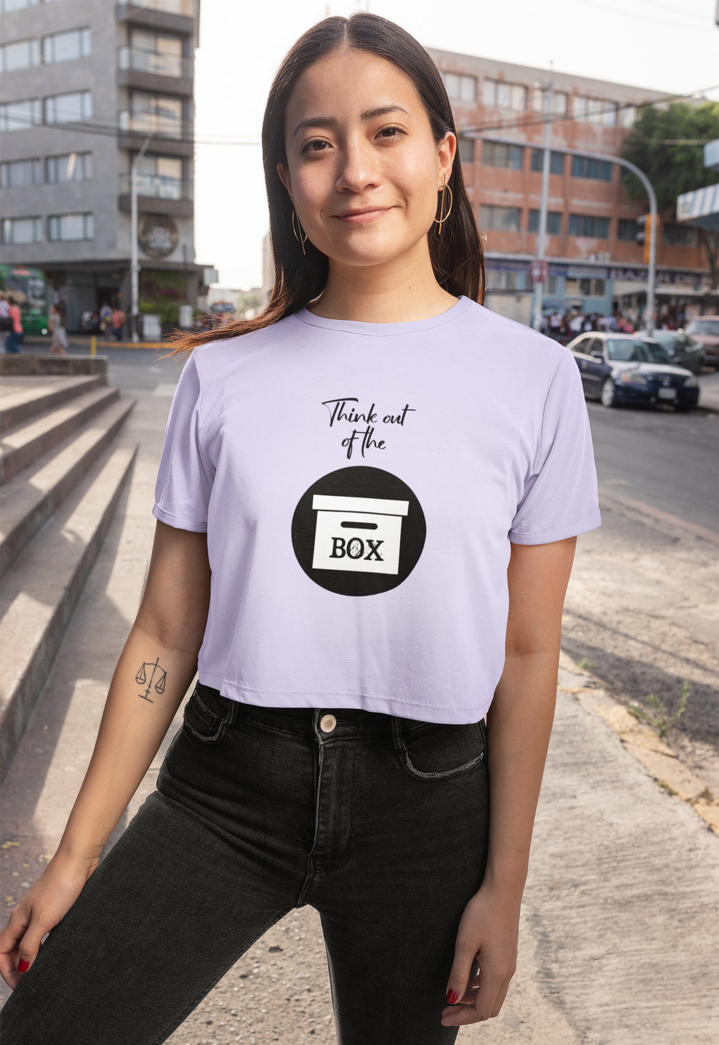 Think Out of the Box (Lavender)